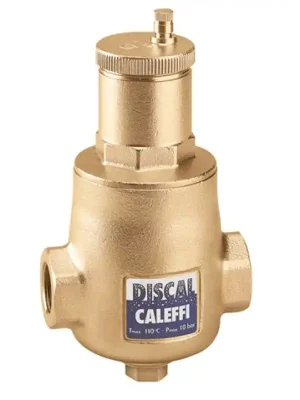 Dagaanbieding CALEFFI 551 DISCAL Automatický odlučovač vzduchu 5/4" s vypouštěním PN10