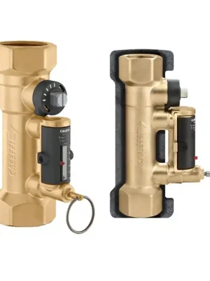Favoriet CALEFFI 132 Vyvažovací ventil 6/4" s průtokoměrem a izolací, 30 - 120 l/min