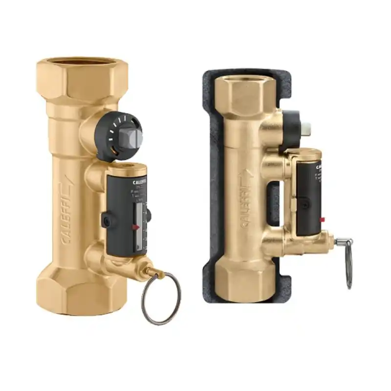 CALEFFI 132 Vyvažovací ventil 2" s průtokoměrem a izolací, 50 - 200 l/min Exclusieve Akce