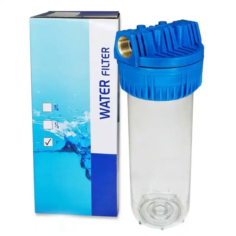 Uitverkoop WATERFILTER Průhledný filtr 1/2" SX - 10" na vodovodní potrubí