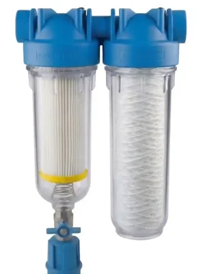 Exclusieve Akce ATLAS Vodní filtr samočistící HYDRA DUO 1" RSH 50mcr + FA 1mcr BX 8BAR, 45°C