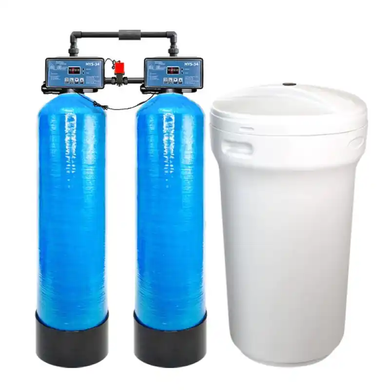 Dvojitý průmyslový změkčovač vody HydroSoft 400D2/HYS1 1" Laatste Kans