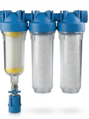 Poslední Šance ATLAS Vodní filtr samočistící HYDRA TRIO 1" RSH 50mcr + FA 25mcr + FA 5mcr
