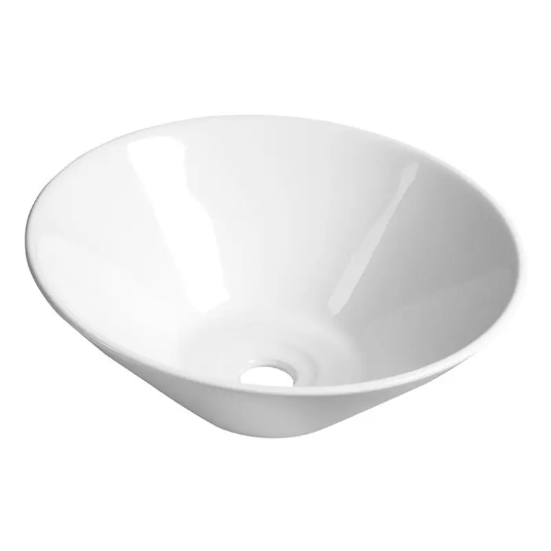 Speciale Aanbieding COMILLAS keramické umyvadlo na desku, 42x15 cm, bílá