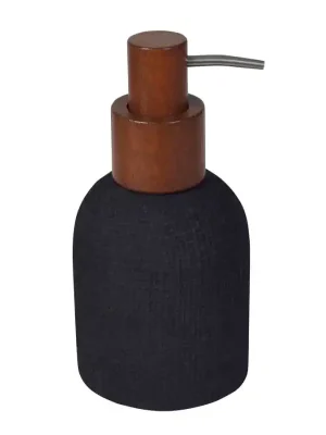 CRAFT dávkovač mýdla na postavení, acacia/černá Favoriet