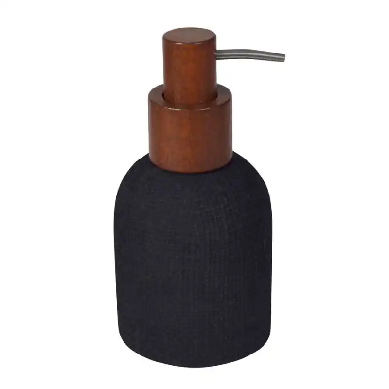 CRAFT dávkovač mýdla na postavení, acacia/černá Favoriet