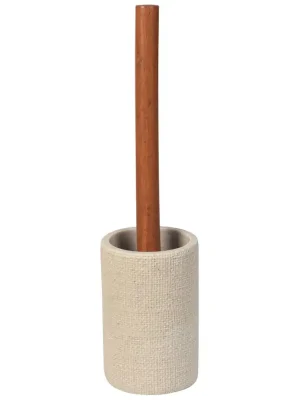 Bestel Nu CRAFT WC štětka na postavení, acacia/béžová