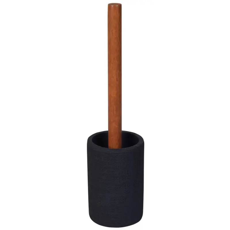 Beperkt Aanbod CRAFT WC štětka na postavení, acacia/černá