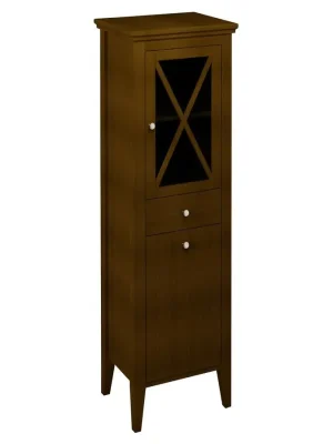 CROSS skříňka vysoká s prádelním košem 49x170x39cm, pravá, buk Fabrieksprijs