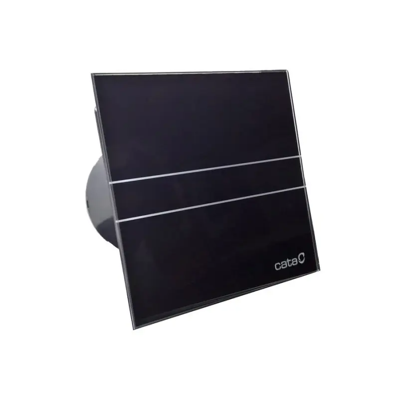 Dagaanbieding E-120 GBT koupelnový ventilátor axiální s časovačem, 15W, potrubí 120mm, černá