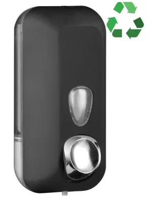 Direct Verzonden ECOLORED dávkovač tekutého mýdla 550ml, ABS, Soft Touch, černá mat