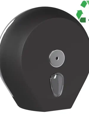 ECOLORED zásobník na toaletní papír max. Ø 23cm, ABS, Soft Touch, černá mat Bestel Nu