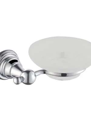 Expresní Doručení DIAMOND mýdlenka, mléčné sklo, chrom