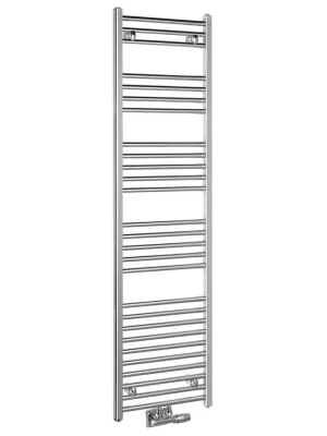ALYA otopné těleso rovné 400x1600mm, středové připojení, chrom Laatste Kans