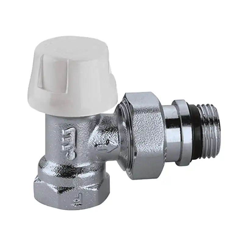 CALEFFI 220 Termostatický ventil radiátorový rohový DN10 - 3/8" PN10, Tmax 100°C Denní Nabídka