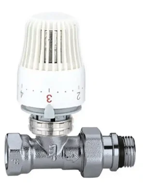 CALEFFI 221S Termostatický radiátorový ventil přímý DN20 - 3/4" PN10 s hlavicí 403 Bestel Nu