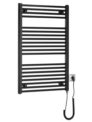 Uitverkoop DIRECT-E elektrické otopné těleso rovné 600x960 mm, 400 W, černá