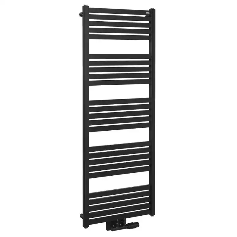 GRUNT otopné těleso rovné 500x1330 mm, středové připojení, černá mat Expresní Doručení