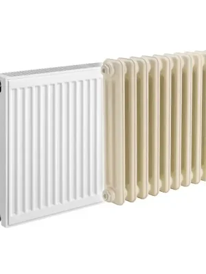 Zlevněný KORADO RADIK KLASIK-R deskový radiátor 33-550/1400, boční připojení, white RAL9016