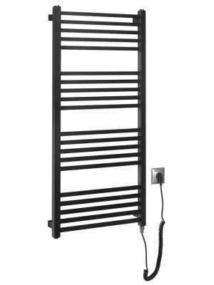 Nejnovější Verze METRO-E elektrické otopné těleso rovné 500x1060 mm, 400 W, černá mat