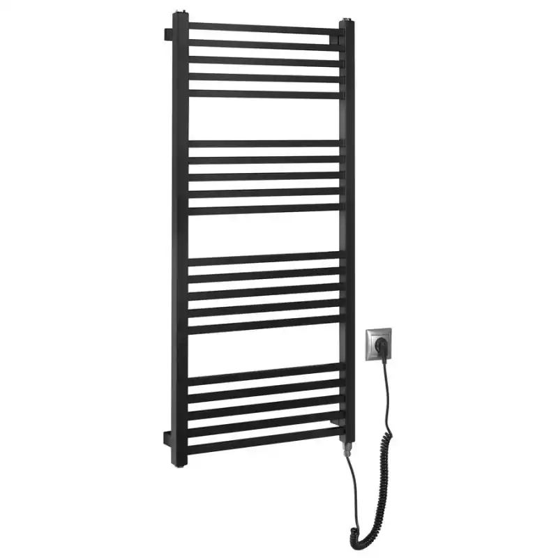 Laatste Versie METRO-E elektrické otopné těleso rovné 500x1060 mm, 400 W, černá mat