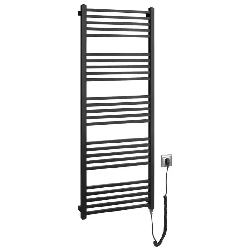 Laatste Versie METRO-E elektrické otopné těleso rovné 500x1340 mm, 500 W, černá mat