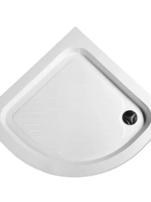 Actieprijs Sprchová vanička akrylátová, čtvrtkruh 90x90x15 cm