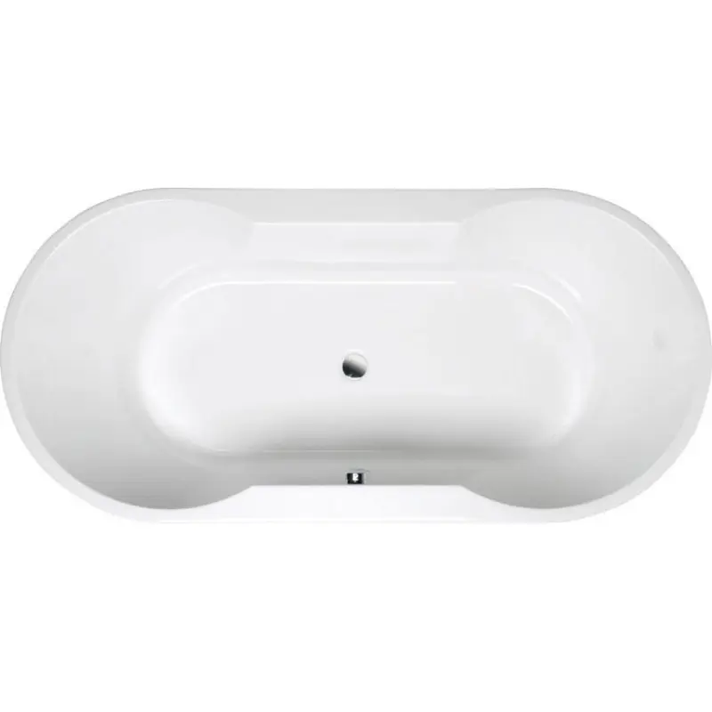 Exclusieve Aanbieding IO oválná vana 180x85x49cm, bílá