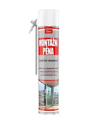 Premium DEN BRAVEN SILVER LINE montážní pěna 750 ml, trubičková, zelená