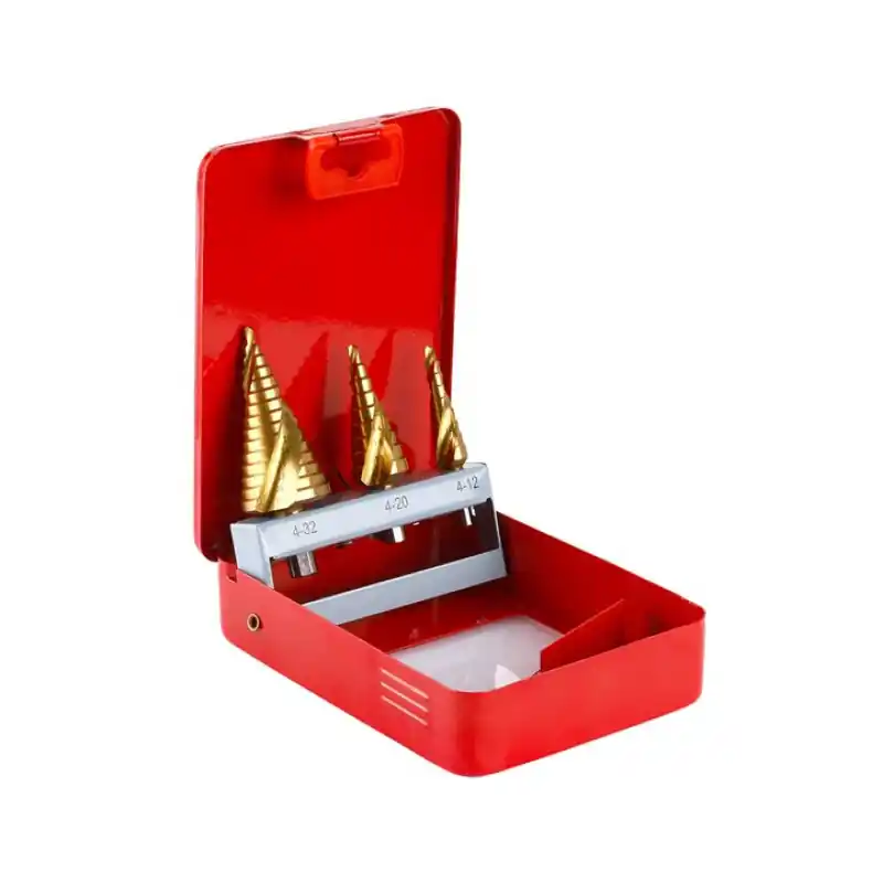 Bestel Nu Sada stupňovitých vrtáků FESTA TiN 3ks (4-32 mm)