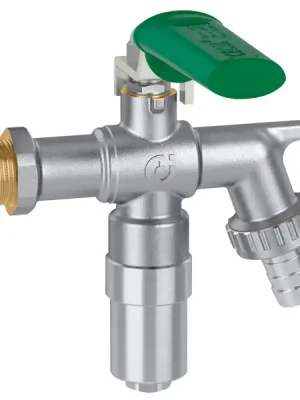 Bestel Nu CALEFFI 603 Zahradní kulový kohout 1/2" s pojistkou proti zamrznutí