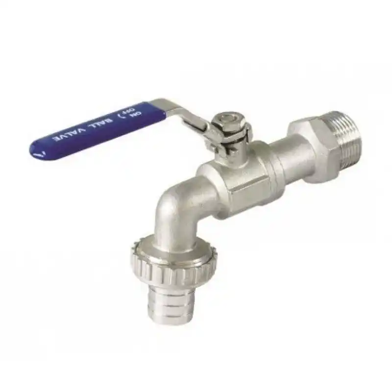 NEREZ Zahradní kulový kohout 3/4" PN16 AISI 316, uzamykatelná páka Snelle Levering