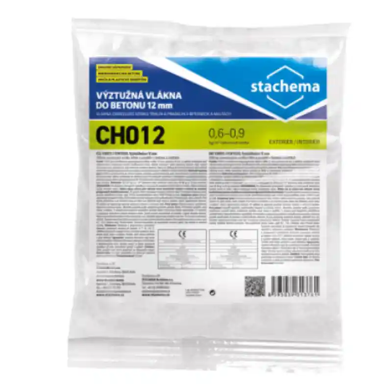 Uitverkoop CH012 Výstužná vlákna do betonu 12 mm