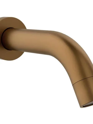 Nástěnná výtoková hubice, kulatá, 174mm, měď mat Betaalbaar