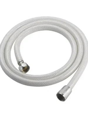 Bestel Nu Plastová sprchová hadice 150cm 1/2" x 1/2", BÍLÁ