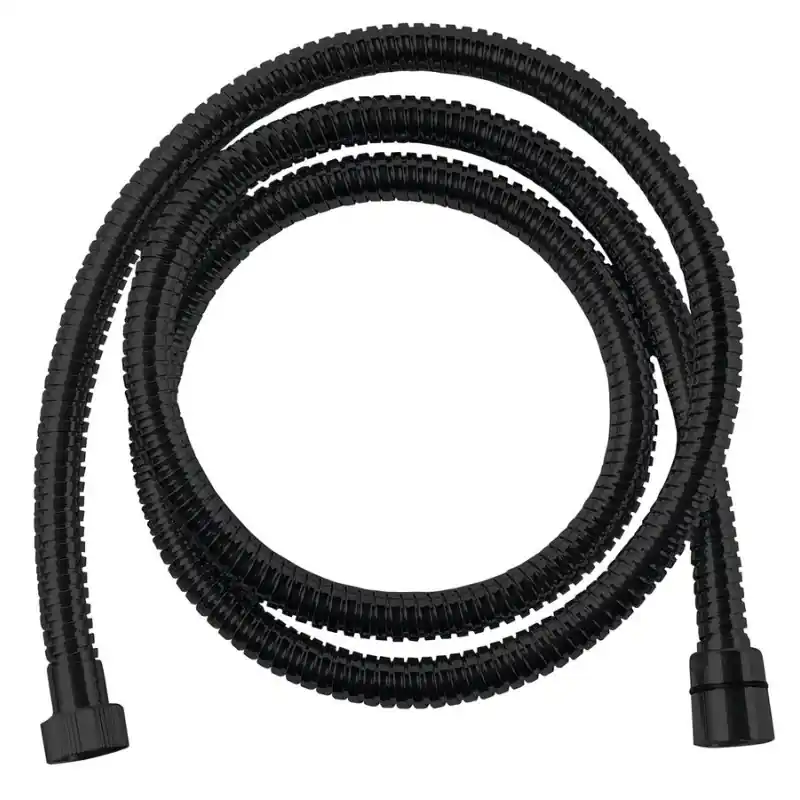 POWERFLEX kovová sprchová hadice, 200cm, černá mat Koop Vandaag