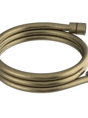 Bezpečná Platba POWERFLEX plastová sprchová hadice, 150cm, zlato mat