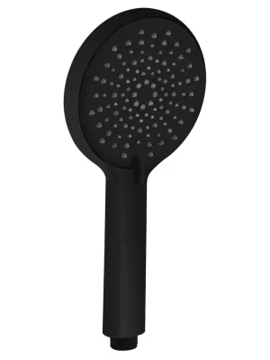 Ruční masážní sprcha, 4 režimy sprchování, průměr 120mm, ABS/černá mat Výprodej