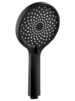 Omezené Množství Ruční masážní sprcha, 4 režimy sprchování, průměr 123mm, černá mat