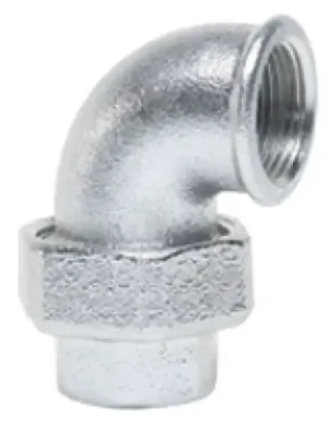 Cenově Výhodný Pozink rohové šroubení ploché 3/8" FF