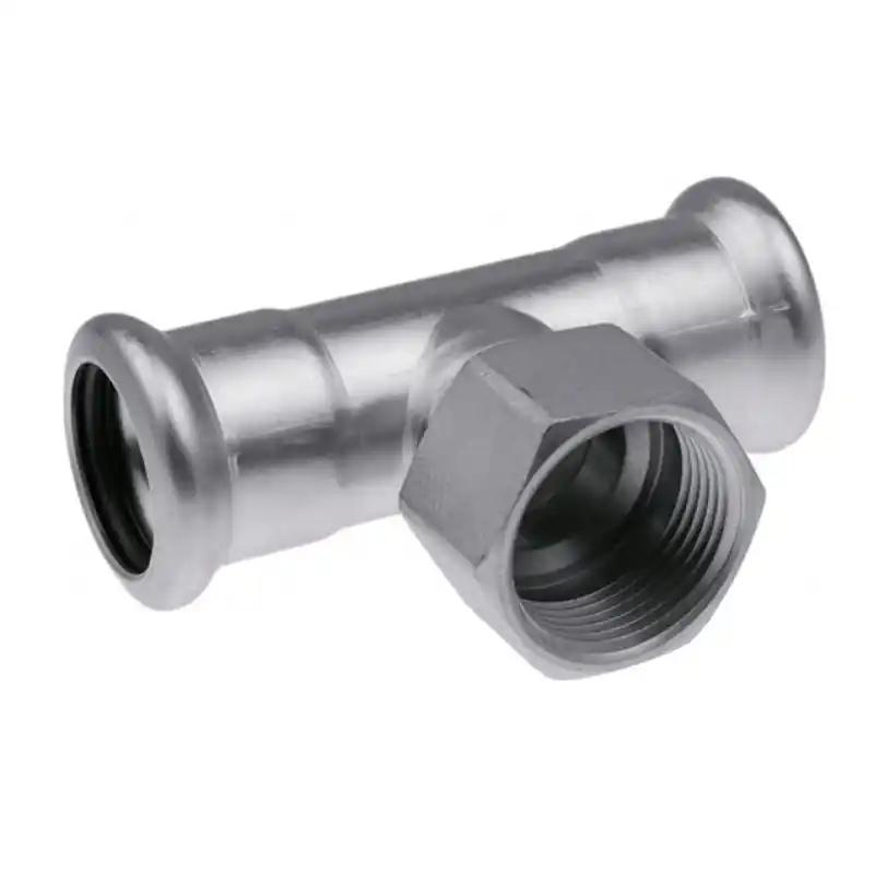 Hoge Kwaliteit INOXPRESS BIG SIZE T-kus vnitřní závit 88,9 x 3/4" x 88,9mm