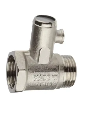 1/2" pojistný ventil k zásobníkovým ohřívačům (otev. tlak 5,8 bar) Op = Op