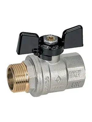 OREGON Kulový kohout 3/4" MF Motýl, PN40, -20°C +185°C Meest Verkocht