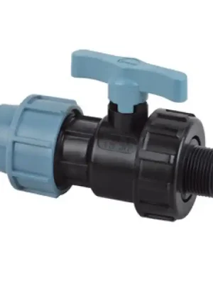 Favoriet PE Uzavírací kohout 25 mm x 3/4" s vnějším závitem - Polyetylen