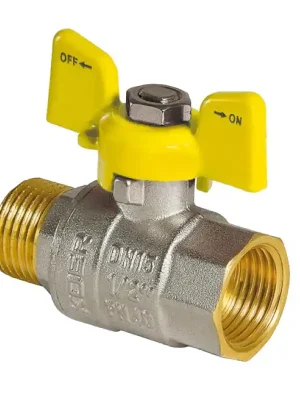 Plynový kulový kohout MF 1" MOTÝL, MOP5 Snelle Levering