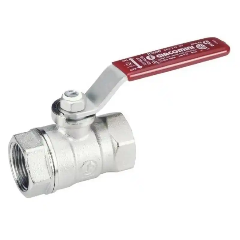 GIACOMINI Kulový kohout FF 5/4", PN42, Tmax 185°C Bezpečná Platba