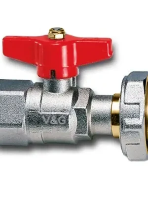 V&G Kulový kohout 1" s převlečnou matkou 6/4" k čerpadlu, PN30 Levný