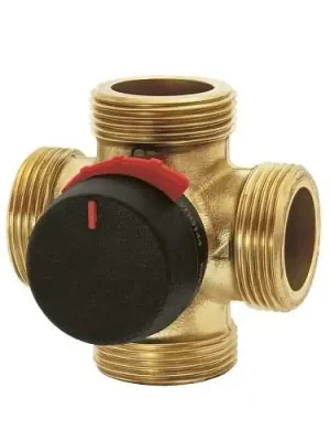ESBE VRG 142 Čtyřcestný směšovací ventil DN 32 - 6/4" Kvs 16 m3/h Direct Beschikbaar