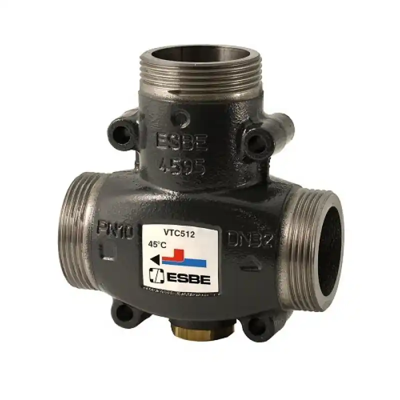 ESBE VTC 512 Termostatický ventil DN 25 - 5/4" 60°C Kvs 9 m3/h Hoge Kwaliteit