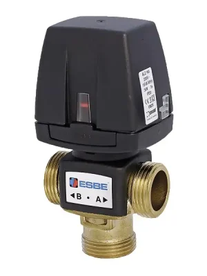 Betaalbaar ESBE VZC 162 Přepínací ventil s pohonem DN 15 - 3/4" Kvs 3,5 m3/h